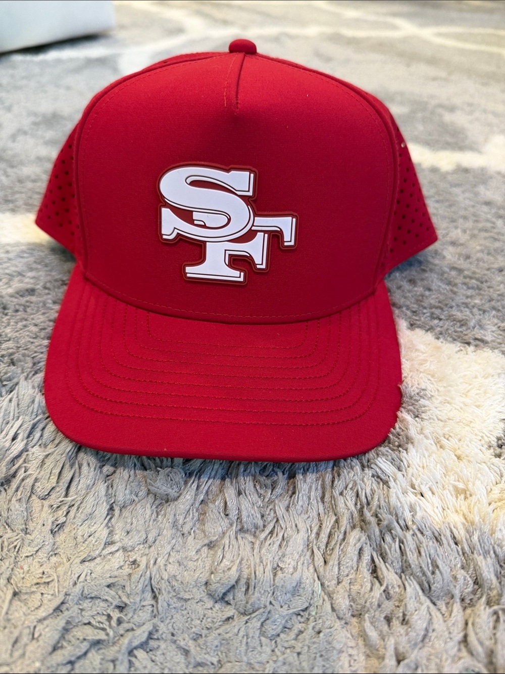 San Francisco MELIN Red Snapback Hat brand new